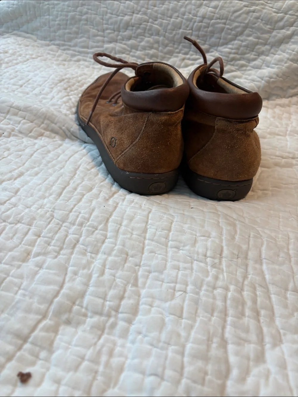 Born Men's Brown Suede Chukka Boots